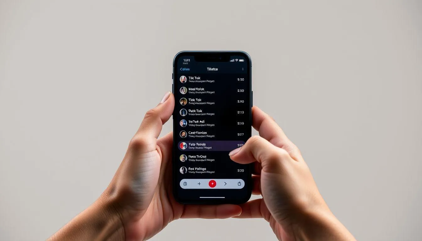 Cara Menghapus Seluruh Percakapan di TikTok (c) Ilustrasi AI