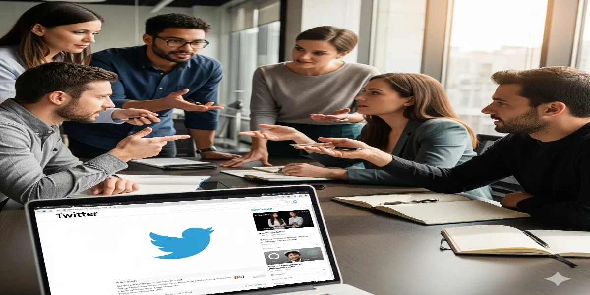 Metode Pencarian Akun Twitter Menggunakan Email (c) Ilustrasi AI