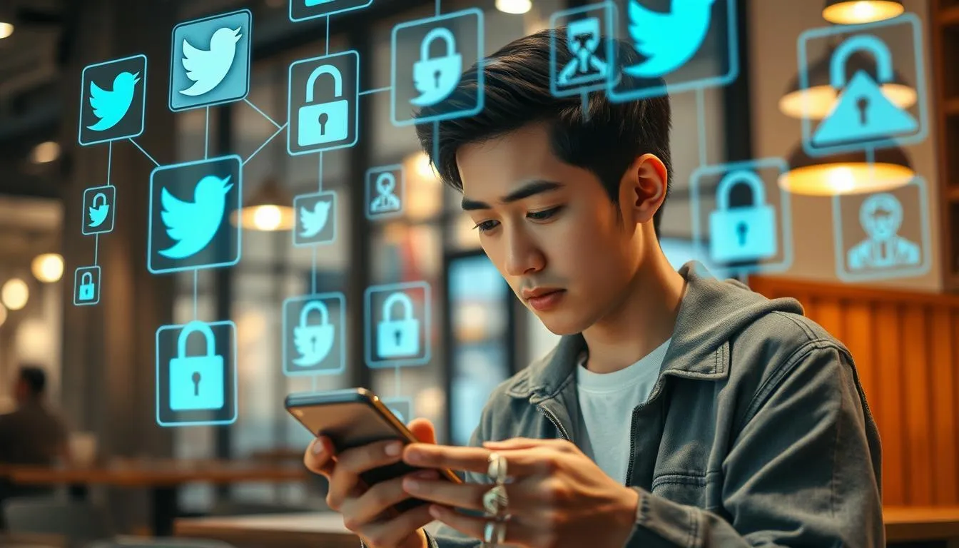 Etika dan Keamanan dalam Pencarian Akun Twitter (c) Ilustrasi AI