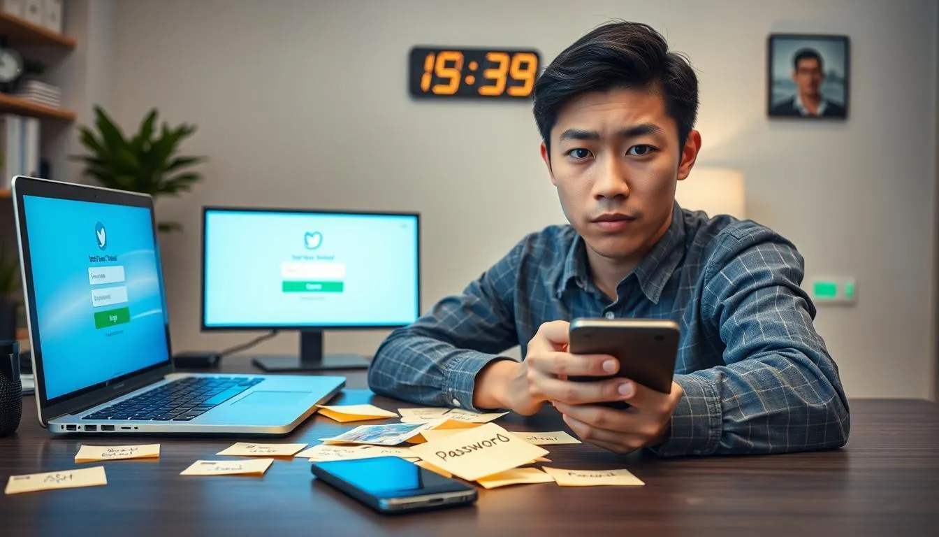 Memahami Penyebab Lupa Akun Twitter (c) Ilustrasi AI