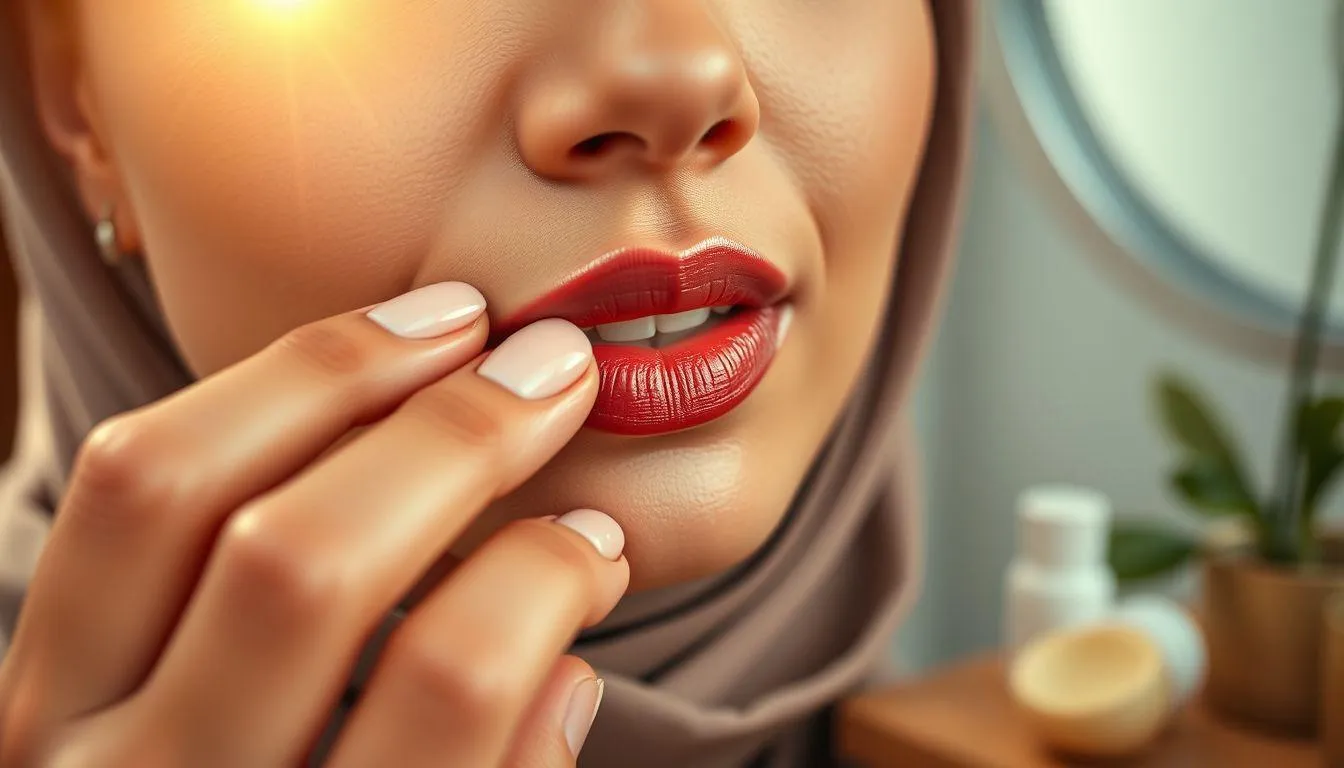 Gunakan Pelembap Bibir Secara Rutin (c) Ilustrasi AI
