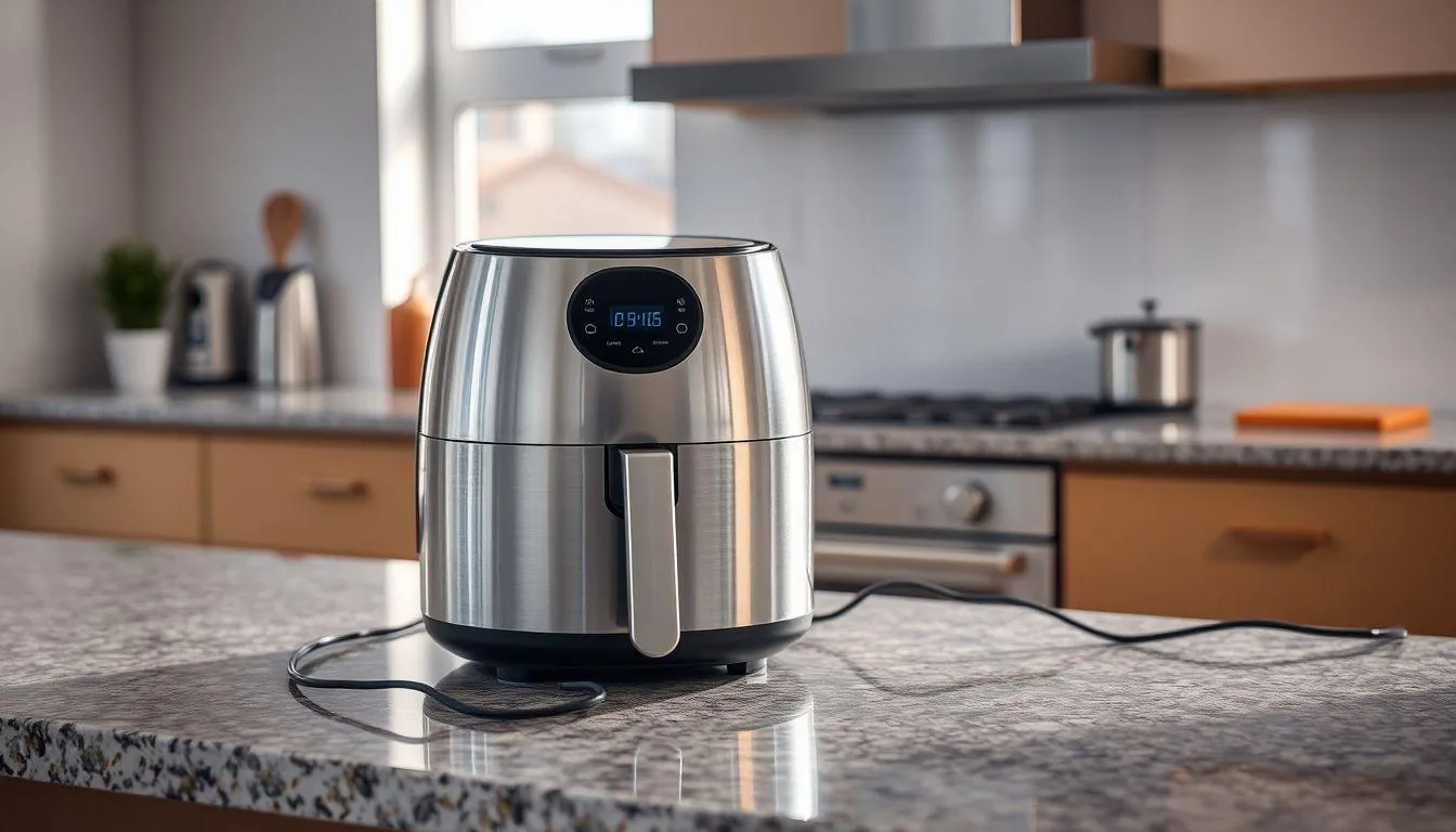 Persiapan Sebelum Mencuci Air Fryer (c) Ilustrasi AI
