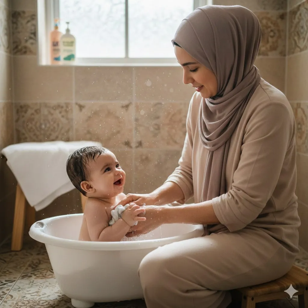 Hal-Hal yang Perlu Diperhatikan Saat Mencuci Ari-Ari (c) Ilustrasi AI