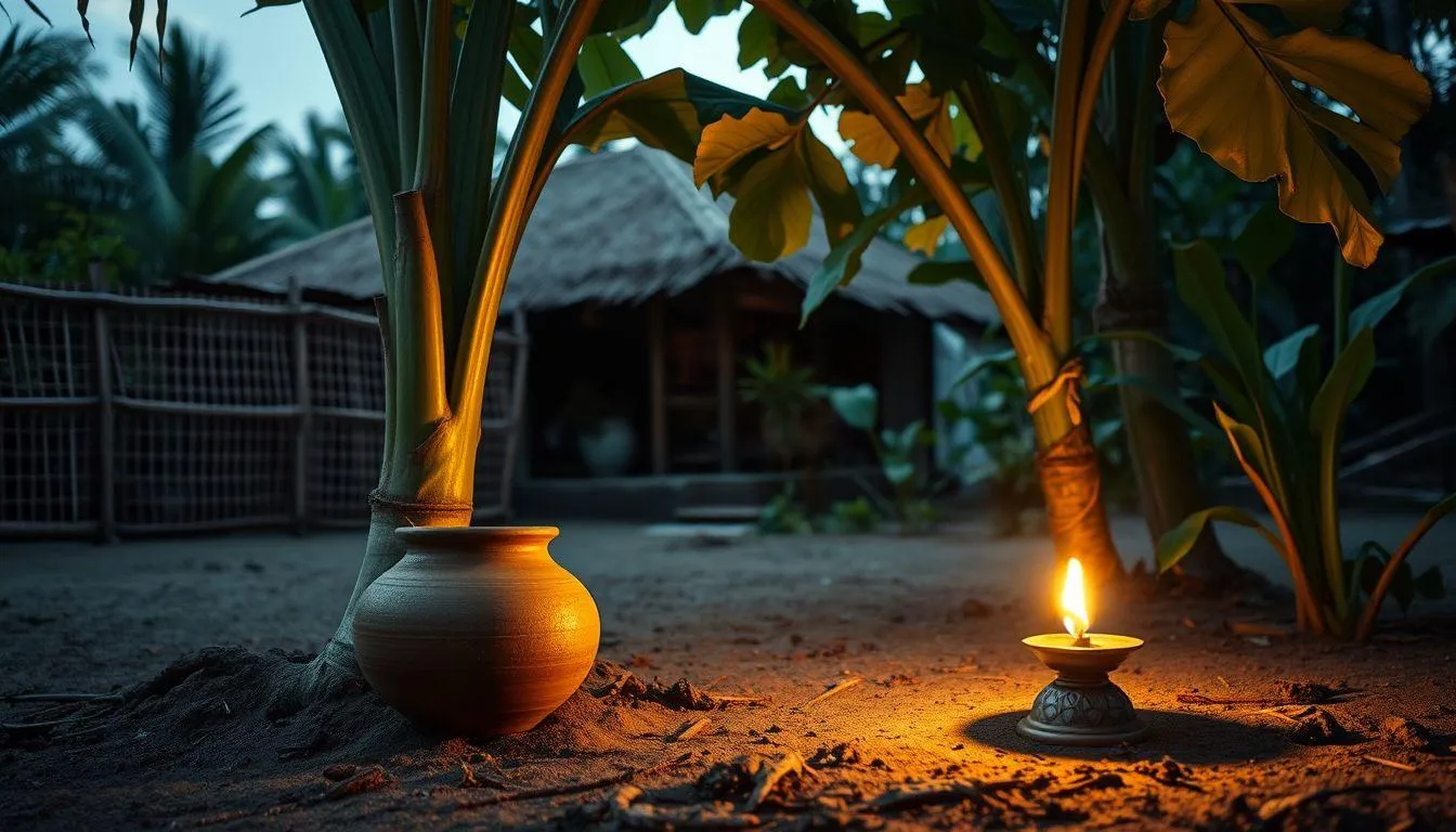 Perbedaan Praktik Mengubur Ari-Ari dalam Budaya dan Islam (c) Ilustrasi AI