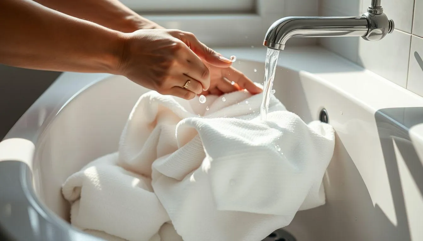 Proses Pembilasan dan Pengeringan yang Efisien (c) Ilustrasi AI