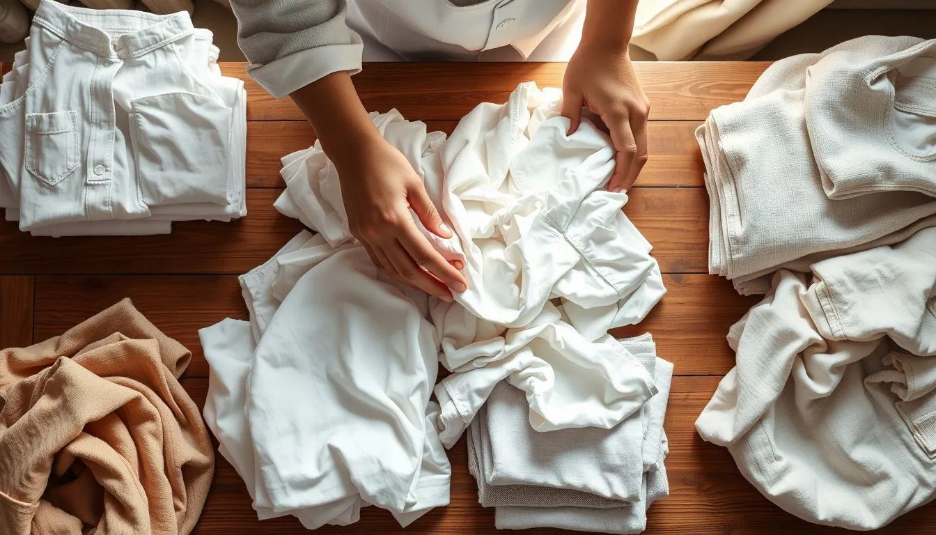 Persiapan Sebelum Mencuci Baju Putih (c) Ilustrasi AI