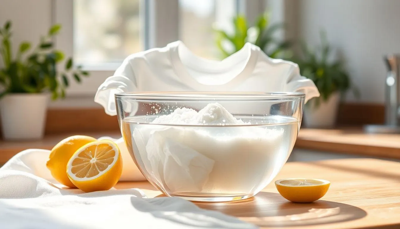 Metode Alami Memutihkan Baju Putih (c) Ilustrasi AI