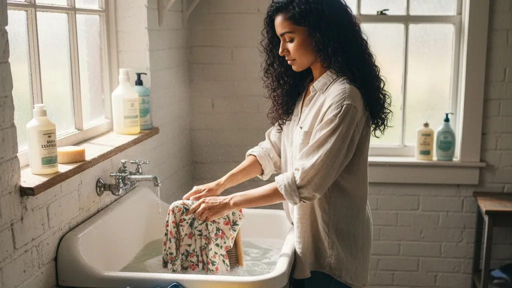 Pengertian dan Pentingnya Mencuci Baju Thrift dengan Benar (c) Ilustrasi AI