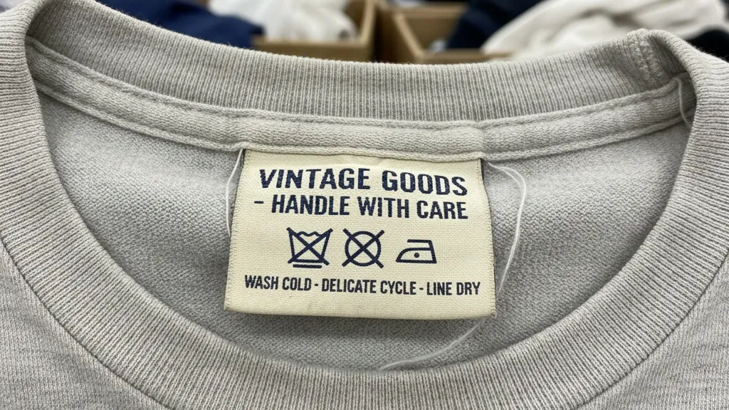 Persiapan Awal Sebelum Mencuci Baju Thrift (c) Ilustrasi AI