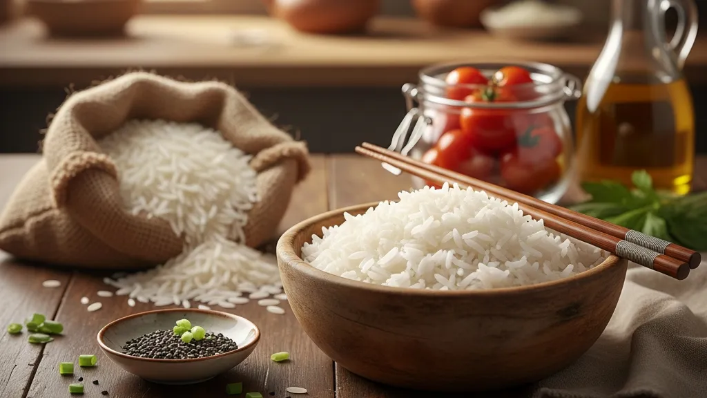 Mengapa Beras Harus Dicuci Sebelum Dimasak (c) Ilustrasi AI