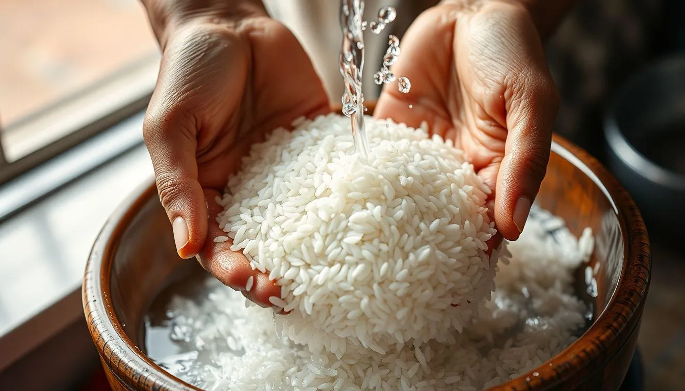 Manfaat Mencuci Beras dengan Benar (c) Ilustrasi AI