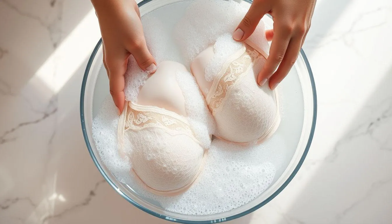 Cara Mencuci Bra Secara Manual (c) Ilustrasi AI