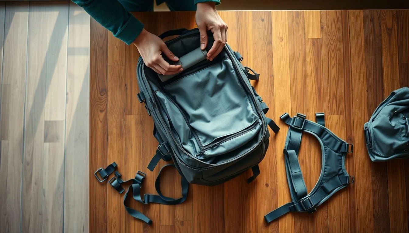 Persiapan Sebelum Mencuci Carrier (c) Ilustrasi AI