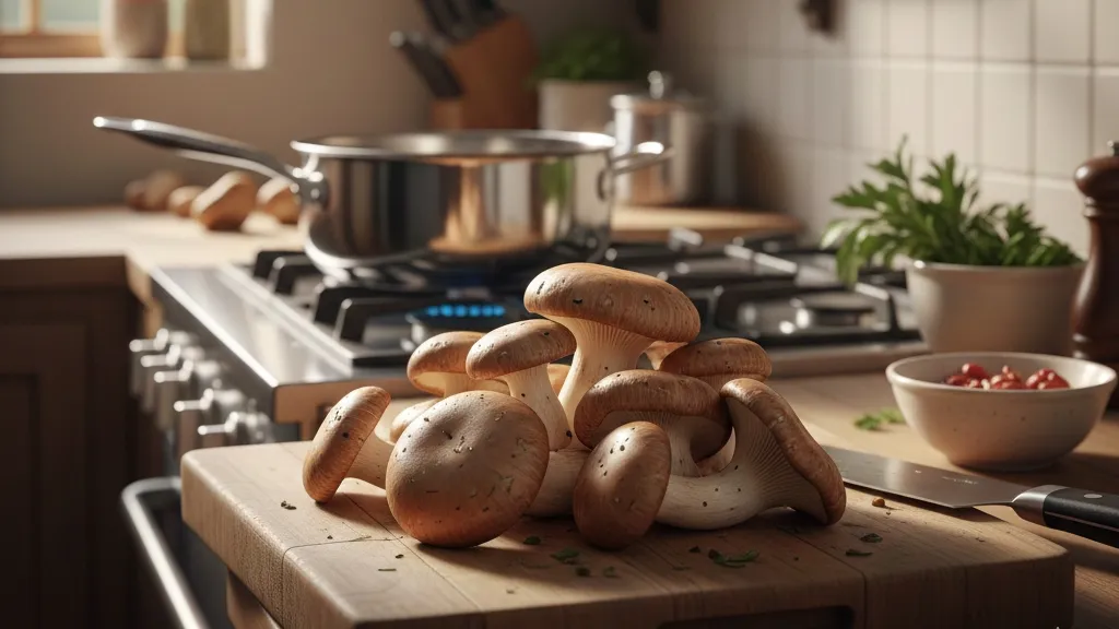 Mengapa Jamur Tidak Boleh Dicuci Sembarangan (c) Ilustrasi AI