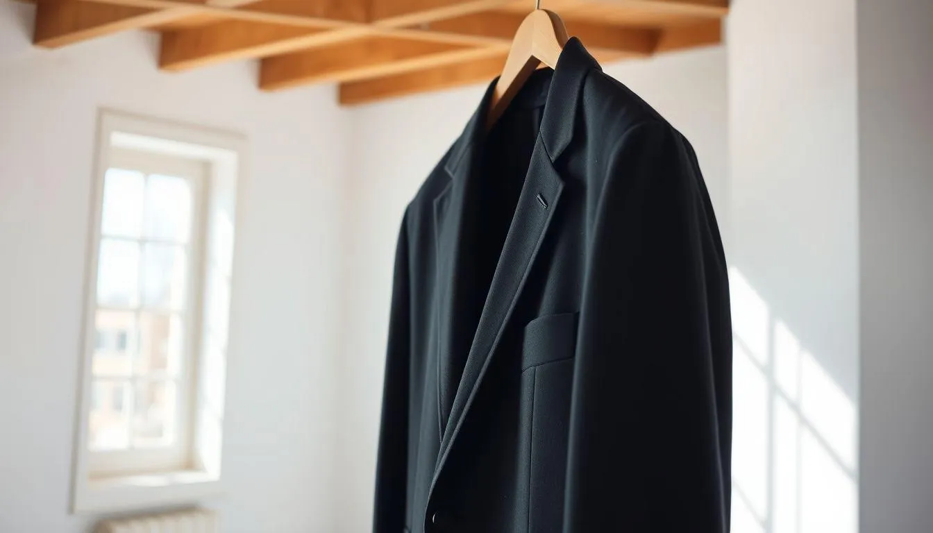 Teknik Pengeringan Jas yang Benar (c) Ilustrasi AI