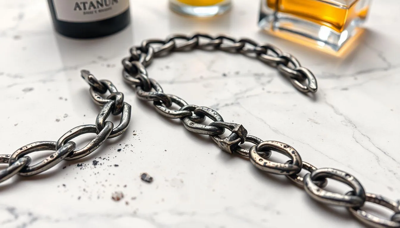 Mengapa Kalung Titanium Bisa Menghitam (c) Ilustrasi AI