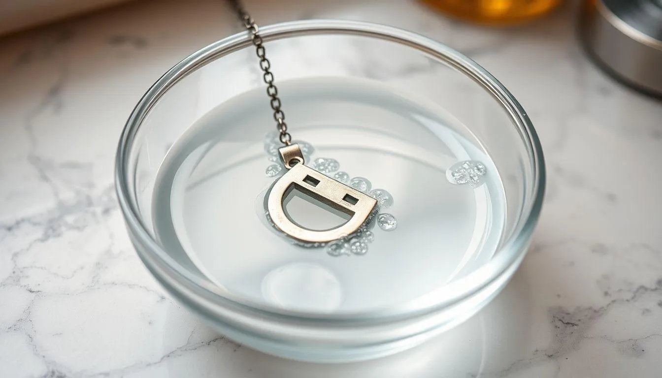 Membersihkan dengan Cuka Putih dan Air Hangat (c) Ilustrasi AI