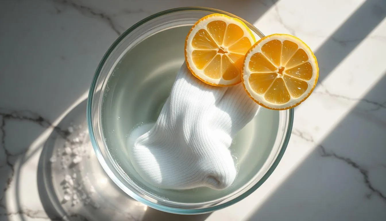 Teknik Pencucian dengan Air Lemon dan Garam (c) Ilustrasi AI