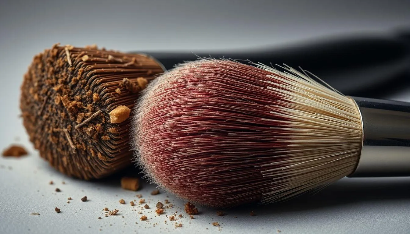 Mengapa Kuas Make Up Harus Dicuci Secara Rutin (c) Ilustrasi AI