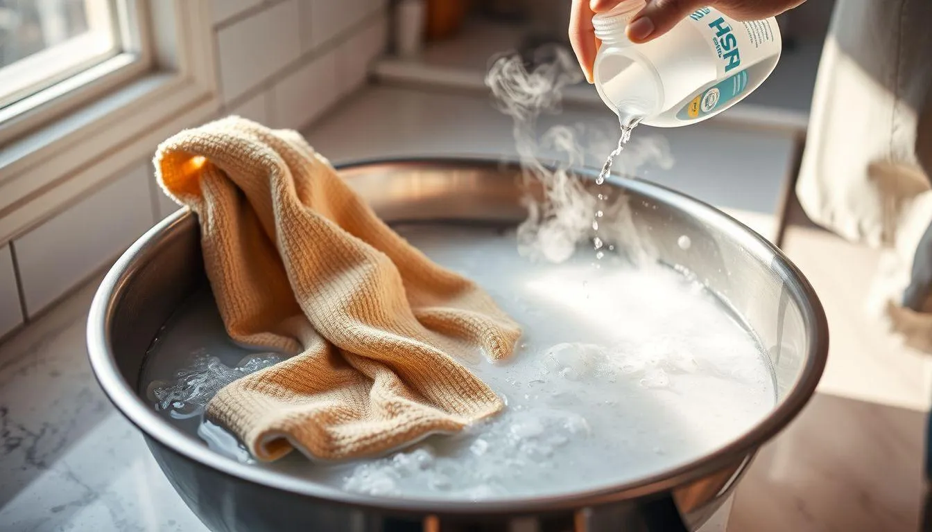 Metode Perendaman dengan Air Hangat dan Deterjen (c) Ilustrasi AI