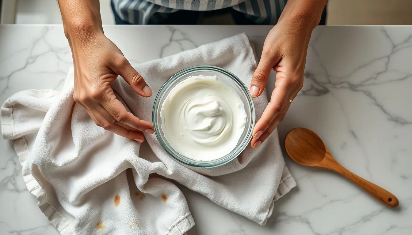 Penggunaan Baking Soda untuk Noda Membandel (c) Ilustrasi AI