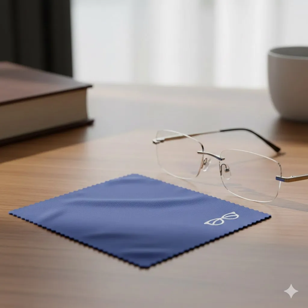 Kesalahan Umum dalam Mencuci Lap Kacamata (c) Ilustrasi AI