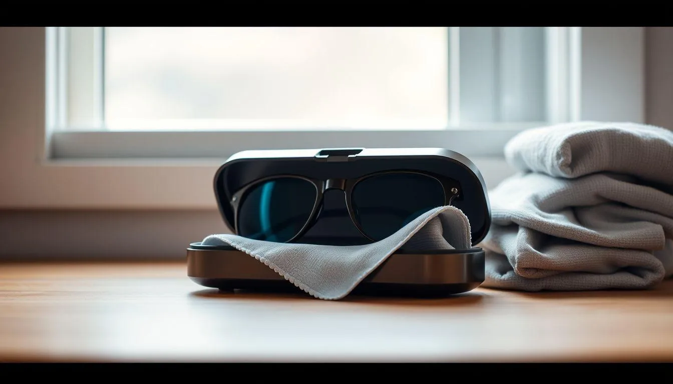 Tips Merawat Lap Kacamata agar Awet (c) Ilustrasi AI