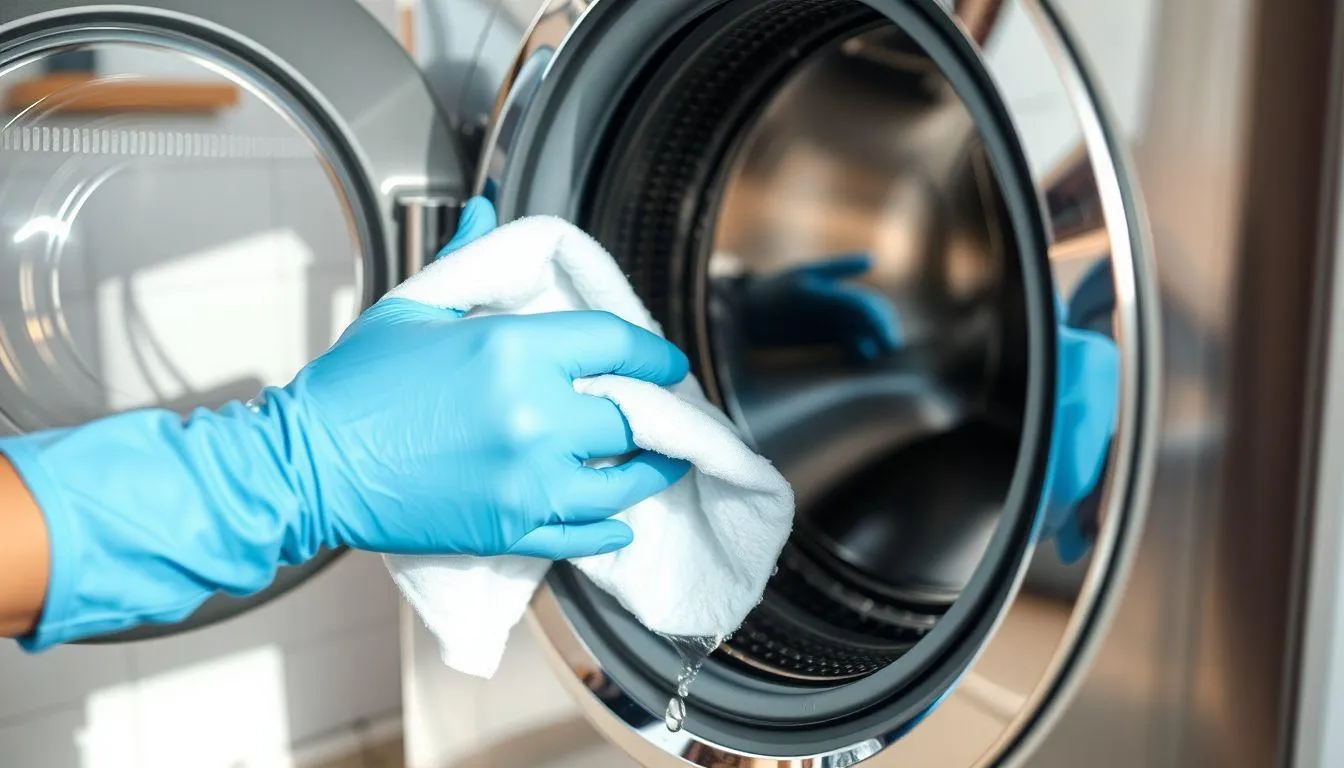 Langkah-Langkah Cara Mencuci Mesin Cuci 1 Tabung (c) Ilustrasi AI