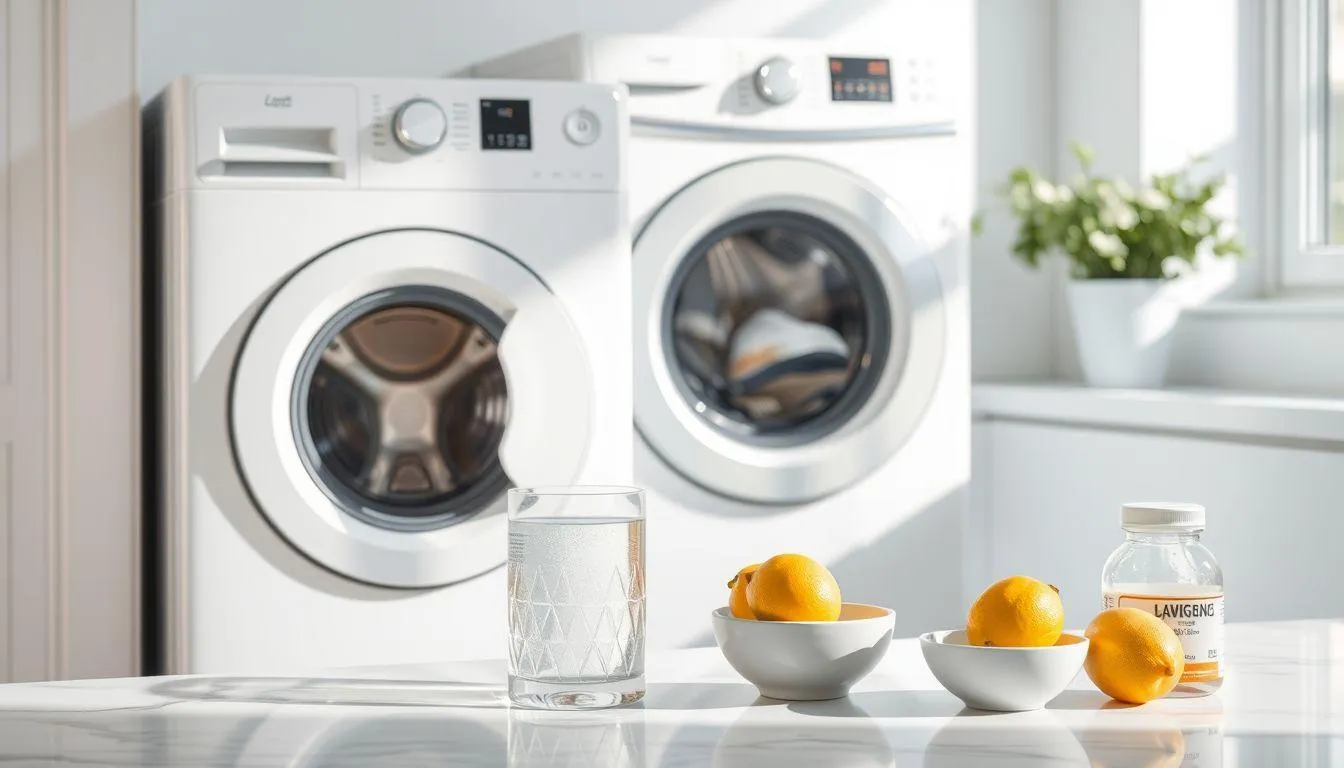 Bahan Alami untuk Membersihkan Mesin Cuci (c) Ilustrasi AI