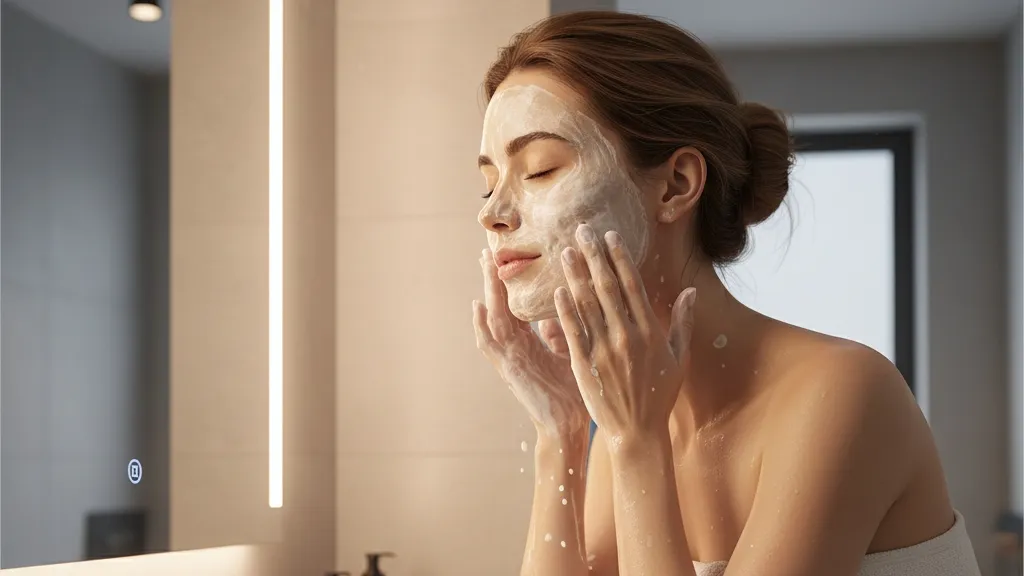 Mengapa Cara Mencuci Muka yang Benar Penting untuk Mengatasi Jerawat (c) Ilustrasi AI