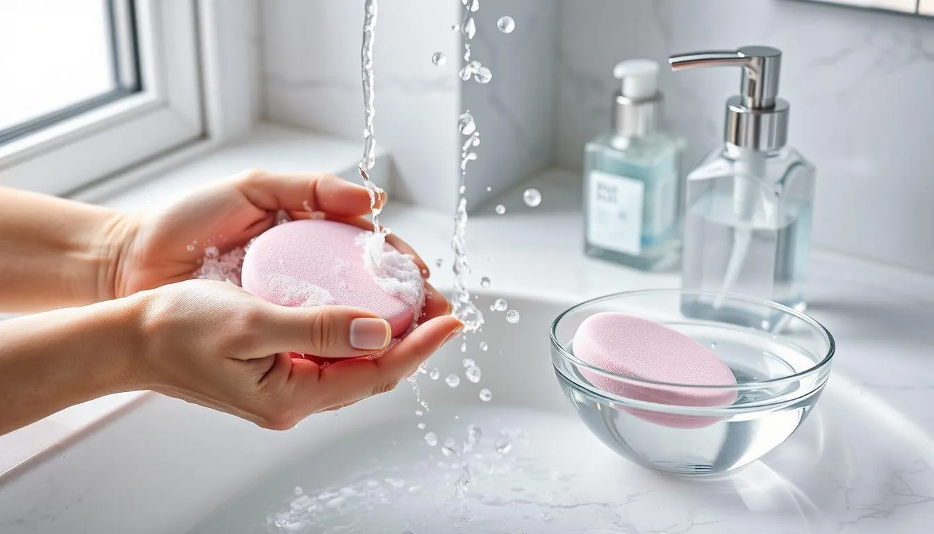 Alternatif Pembersih untuk Puff Cushion (c) Ilustrasi AI