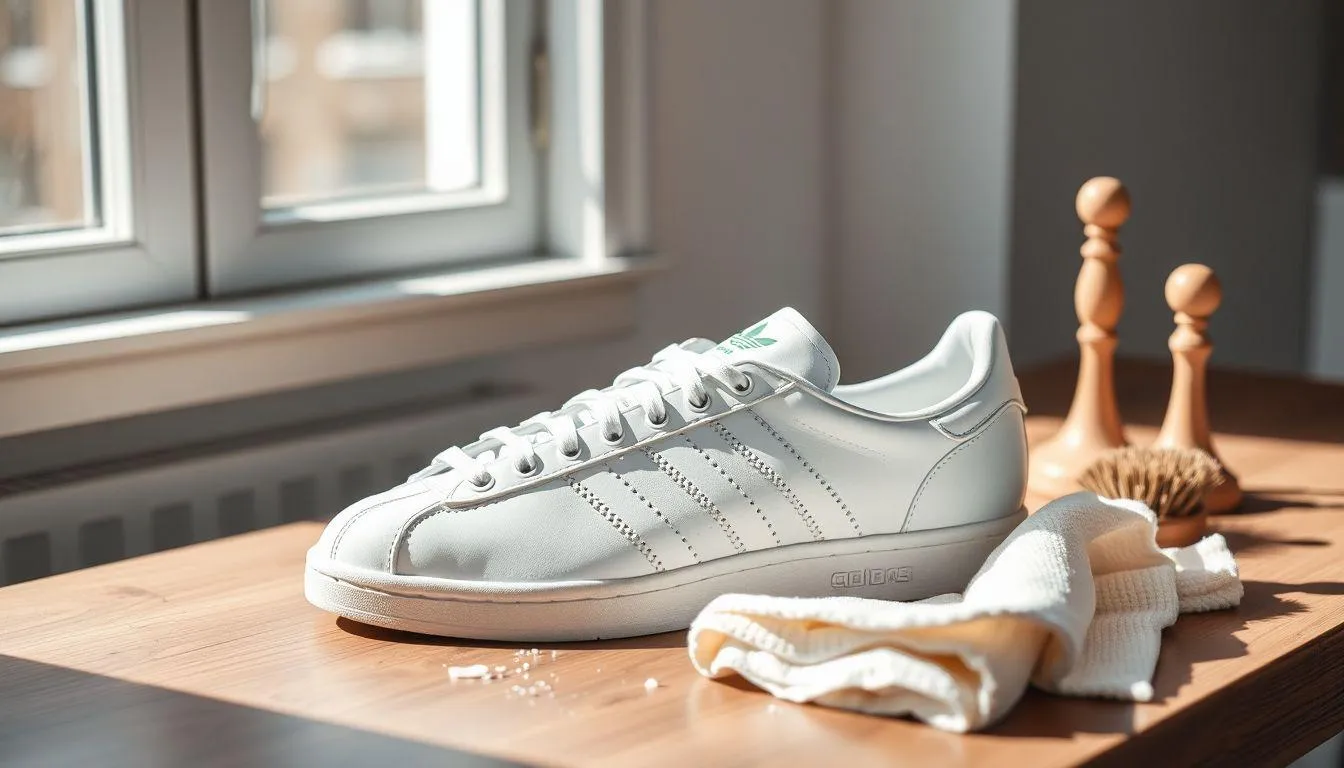 Tips Perawatan Rutin Sepatu Adidas Samba (c) Ilustrasi AI