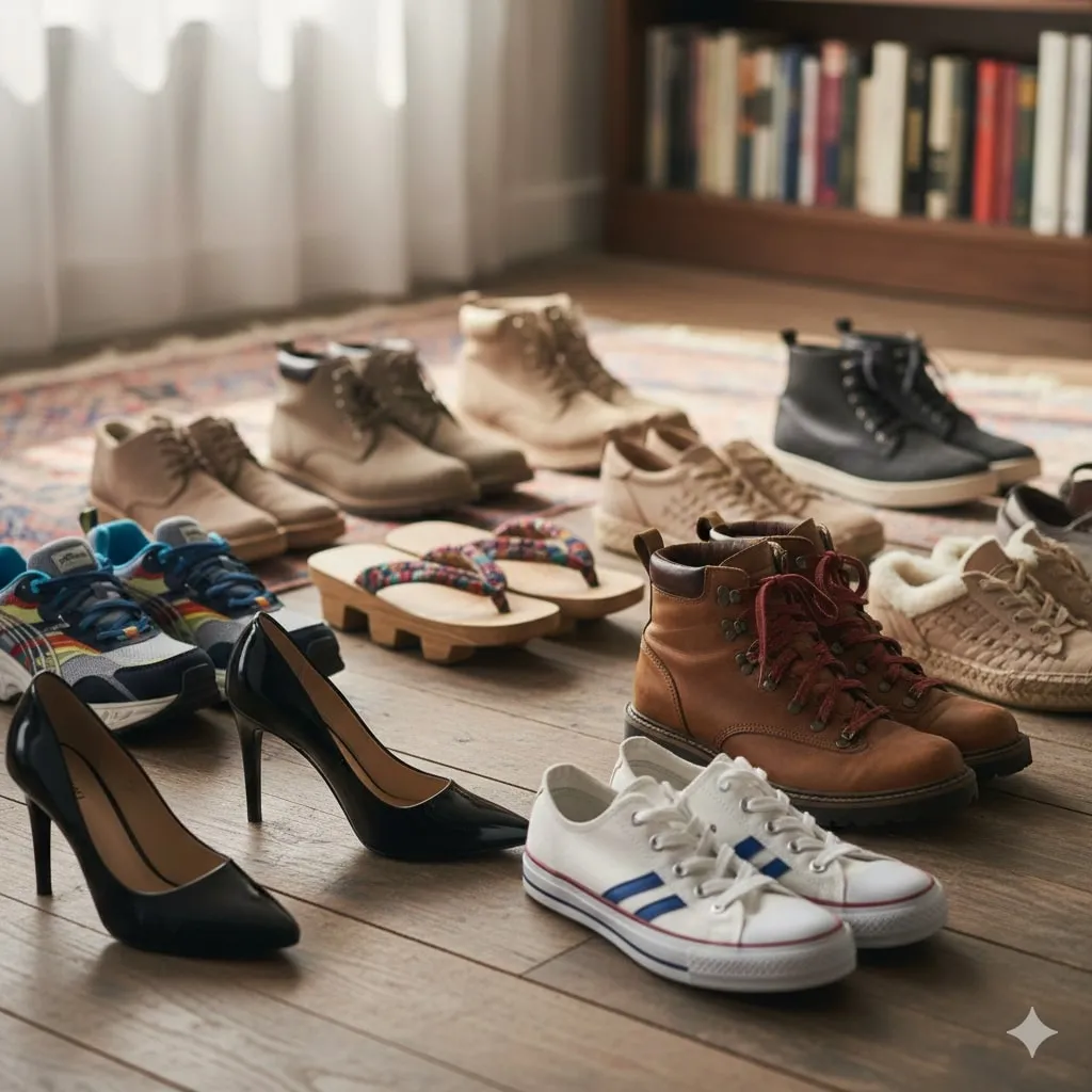 Metode Pengeringan yang Aman untuk Sepatu (c) Ilustrasi AI