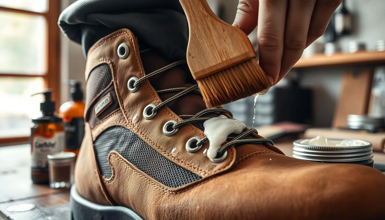 Perawatan Khusus Berdasarkan Jenis Material Sepatu (c) Ilustrasi AI