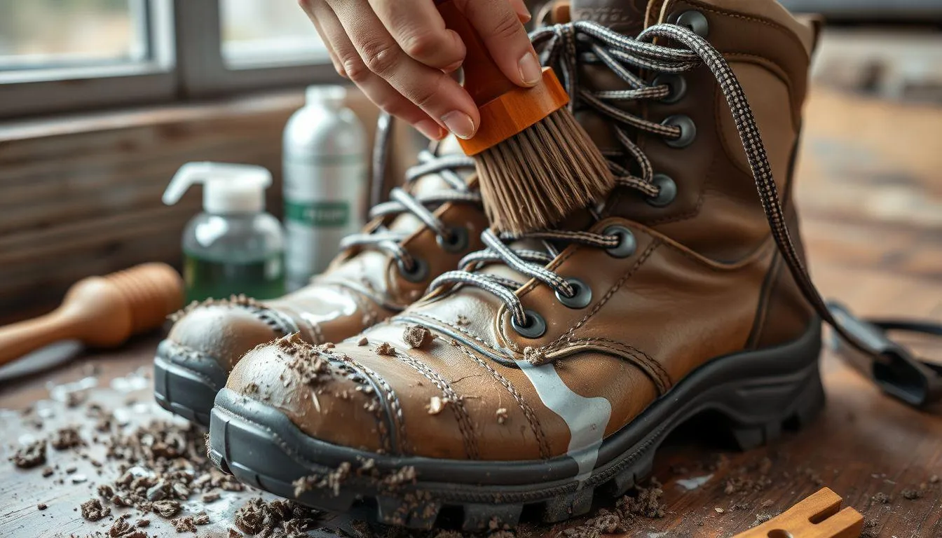 Tips Menjaga Sepatu Gunung Tetap Awet (c) Ilustrasi AI