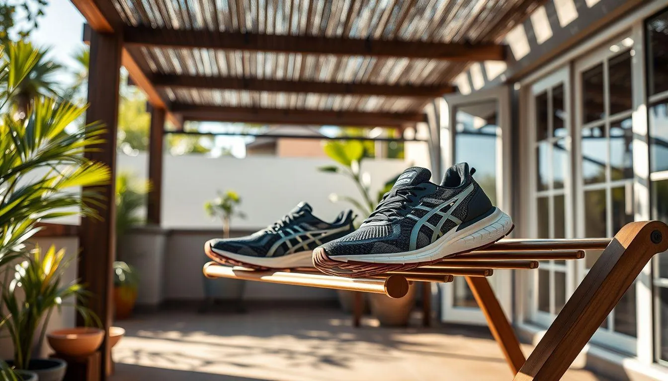 Tips Pengeringan Sepatu Lari yang Benar (c) Ilustrasi AI