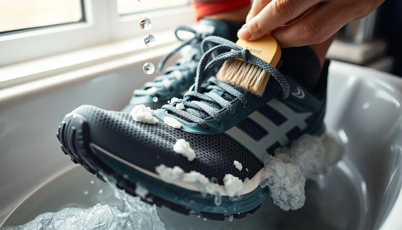 FAQ - Pertanyaan Umum tentang Cara Mencuci Sepatu Lari (c) Ilustrasi AI