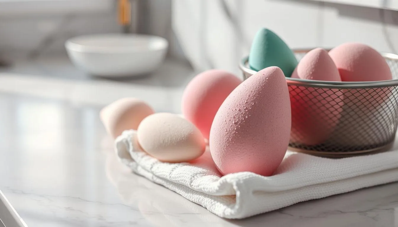 Tips Merawat dan Menyimpan Spons Bedak (c) Ilustrasi AI