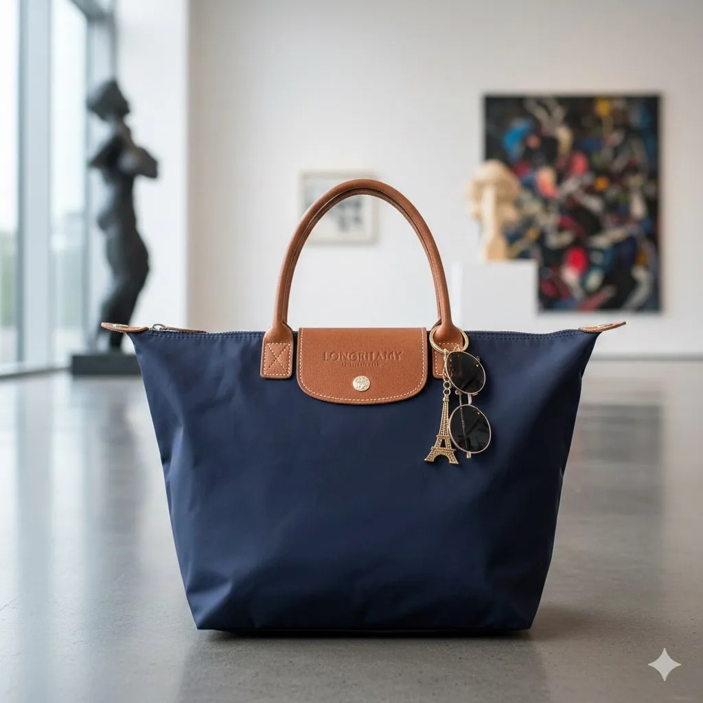 Perawatan Rutin untuk Menjaga Kebersihan Tas Longchamp (c) Ilustrasi AI