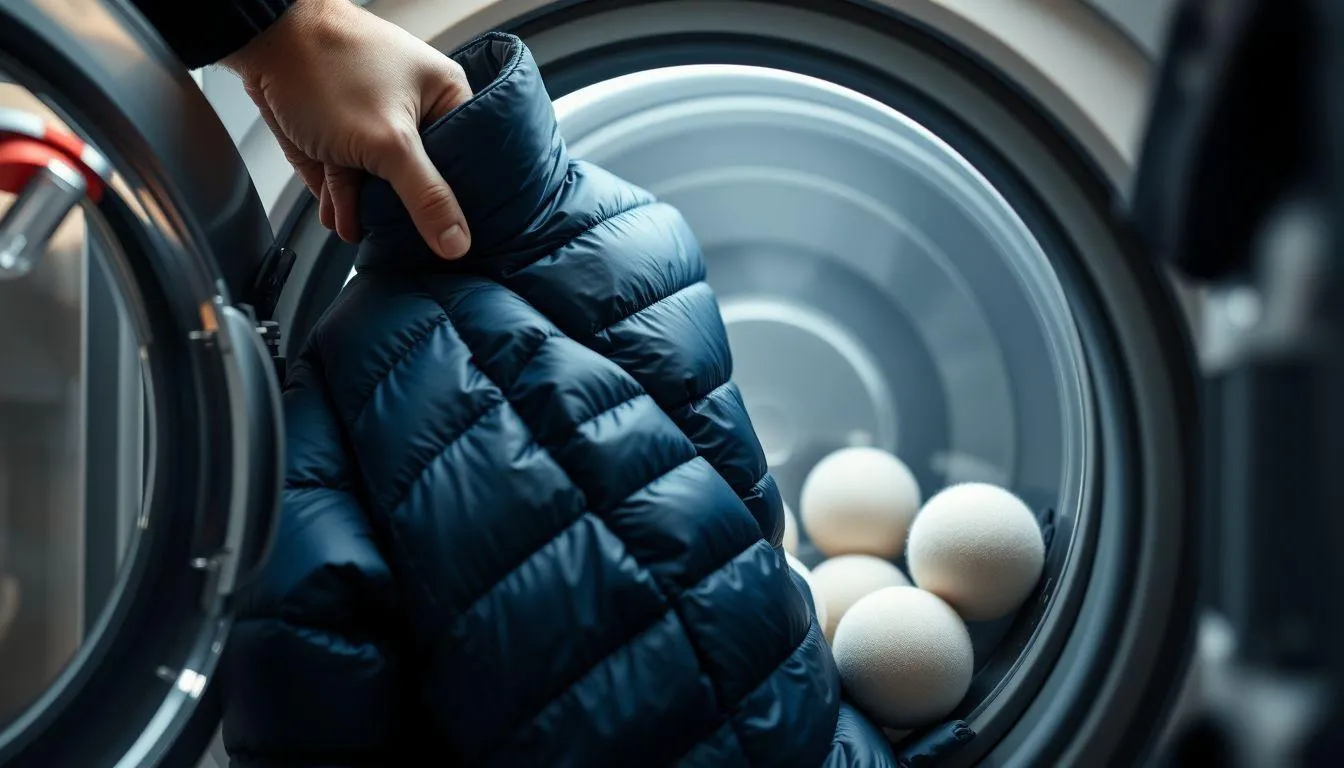 Cara Mengeringkan Jaket Down yang Benar (c) Ilustrasi AI