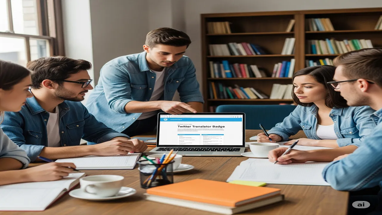 Pertanyaan Umum Seputar Badge Translator Twitter (c) Ilustrasi AI