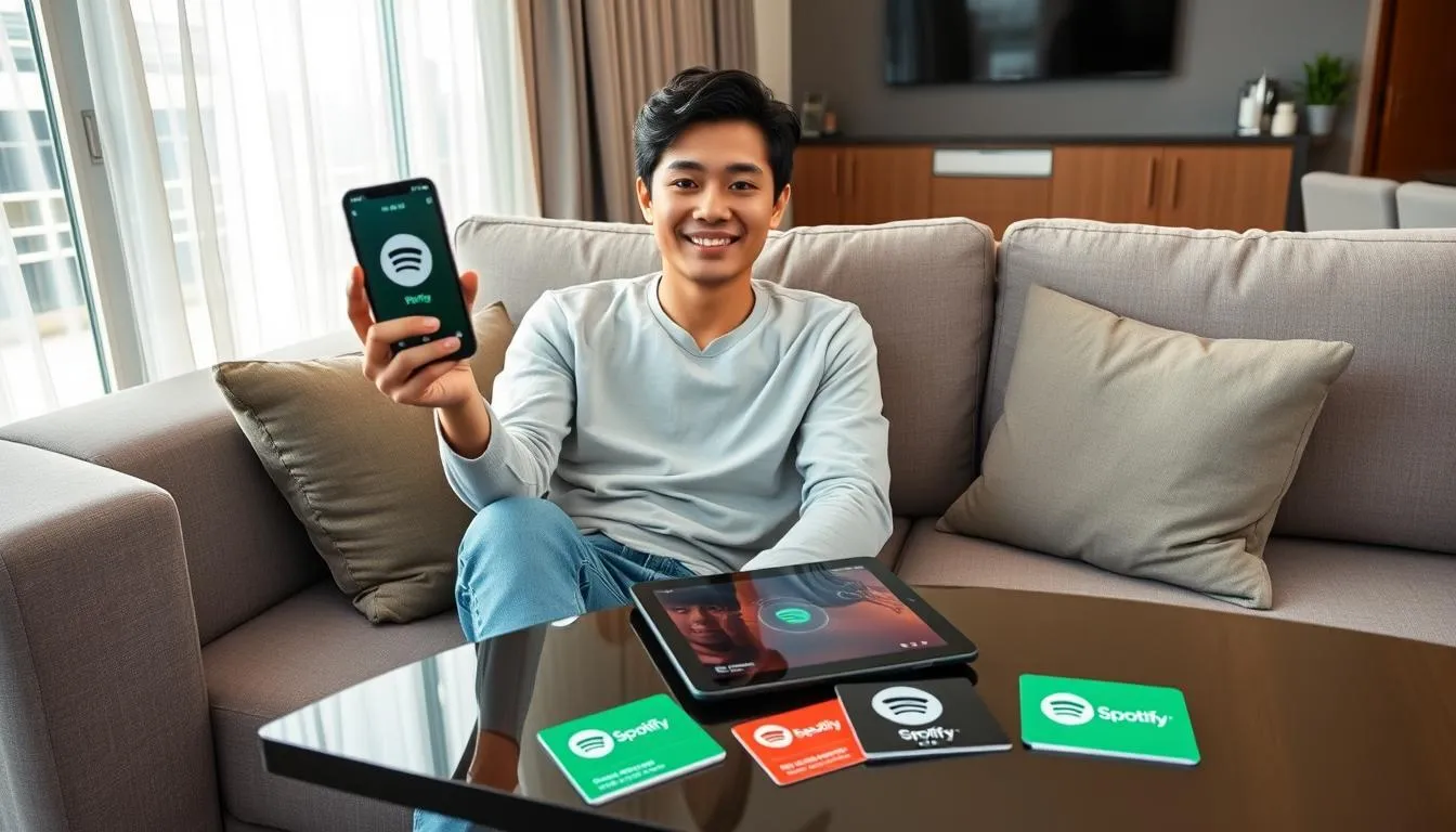 Tips Mendapatkan Free Trial Spotify Tanpa Kartu Kredit (c) Ilustrasi AI