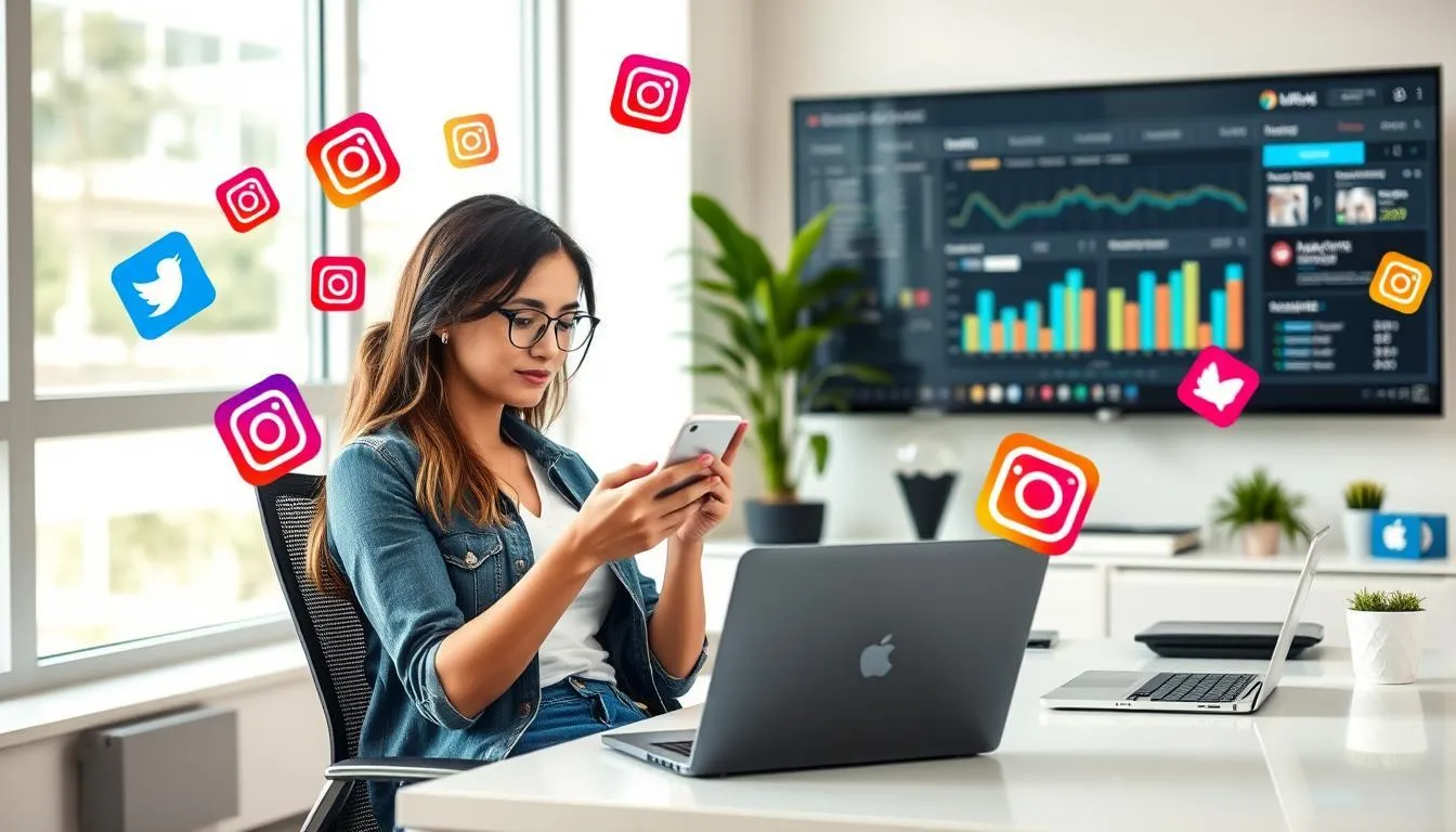 Tips Menggunakan Link Instagram (c) Ilustrasi AI