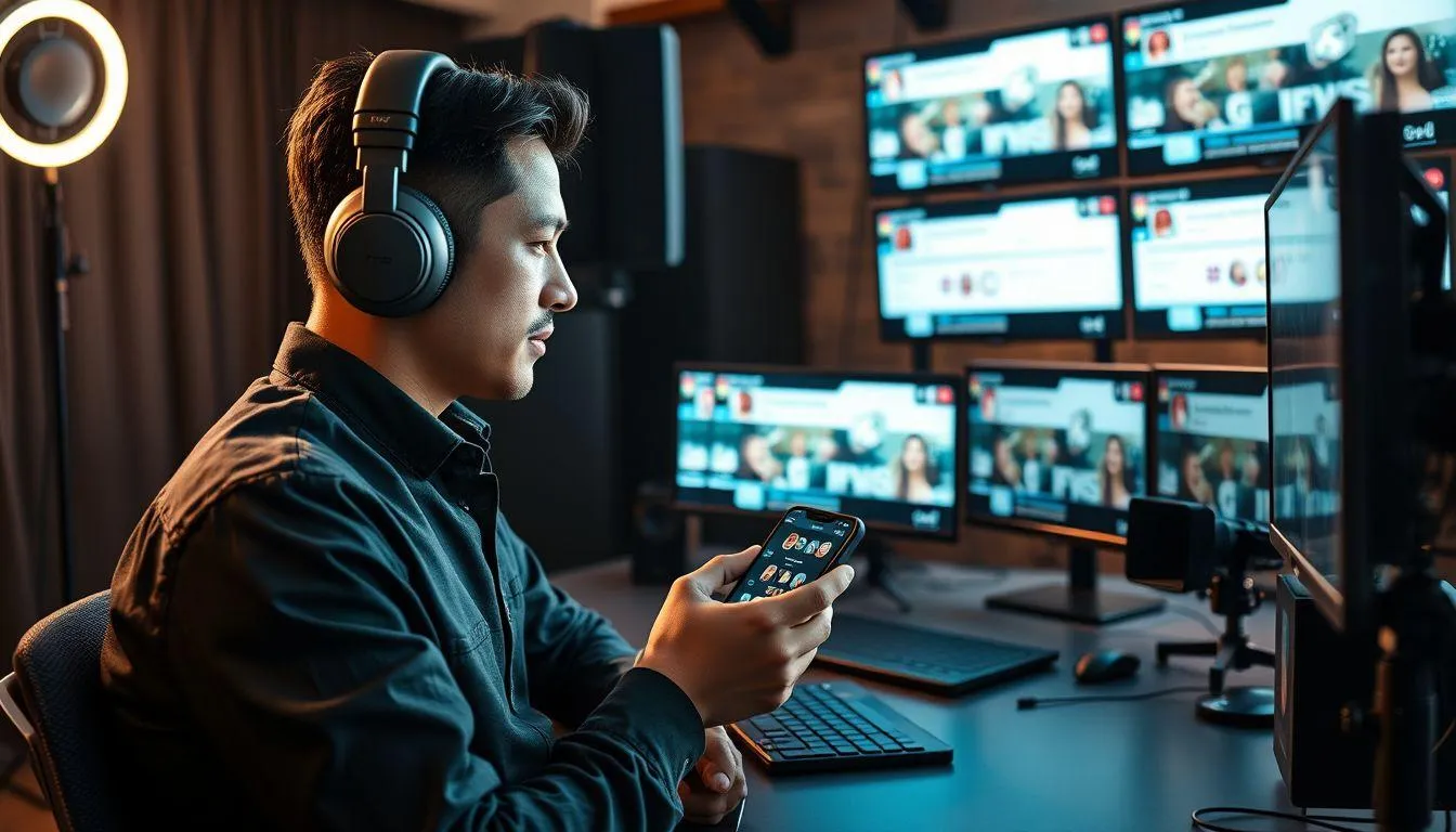 Live Streaming dan Virtual Gifts (c) Ilustrasi AI