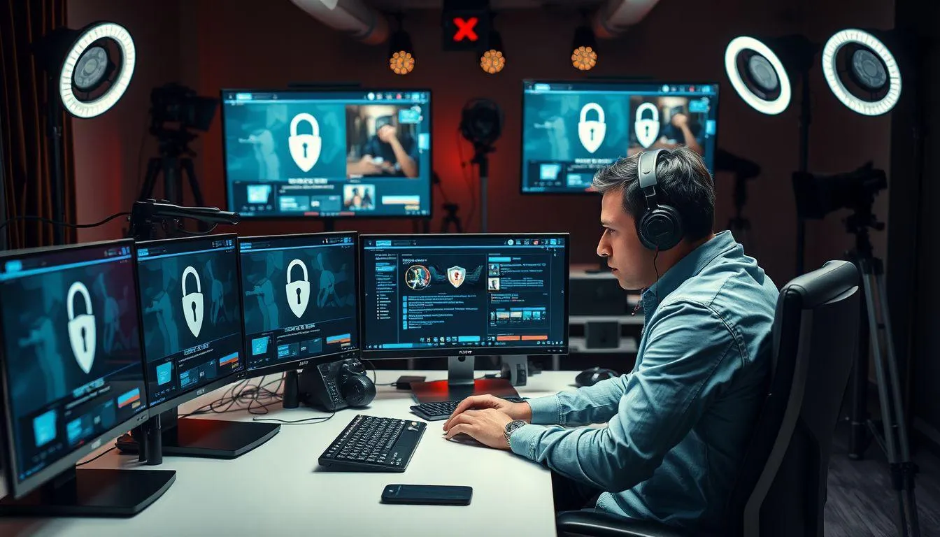 Tips Keamanan dan Best Practice Stream Key (c) Ilustrasi AI