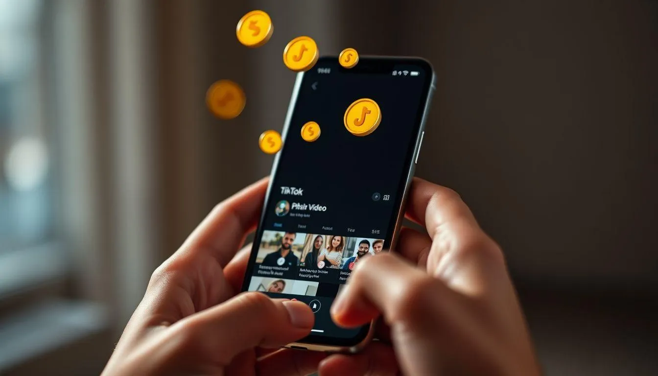 Pengertian dan Konsep Dasar Menghasilkan Uang dari Scroll TikTok (c) Ilustrasi AI