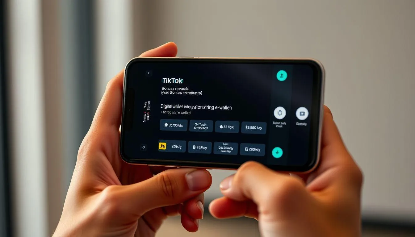 Proses Pencairan Koin TikTok ke E-Wallet (c) Ilustrasi AI