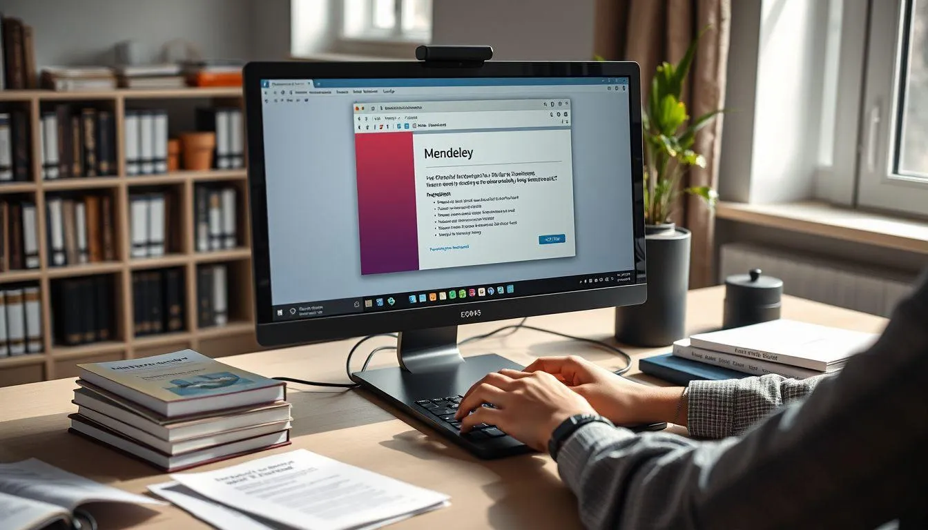 Langkah Persiapan Sebelum Menggunakan Mendeley (c) Ilustrasi AI