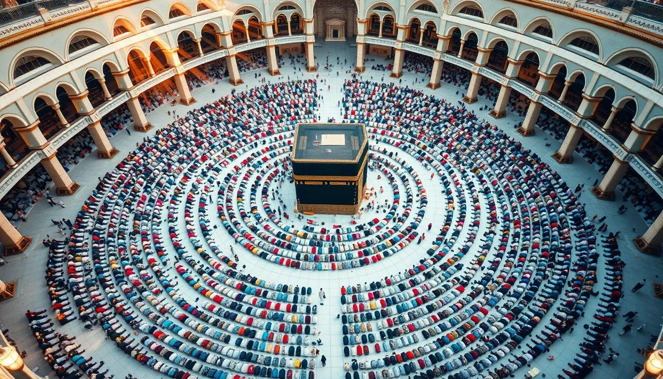 Pengertian Kiblat dan Pentingnya Arah yang Tepat (c) Ilustrasi AI