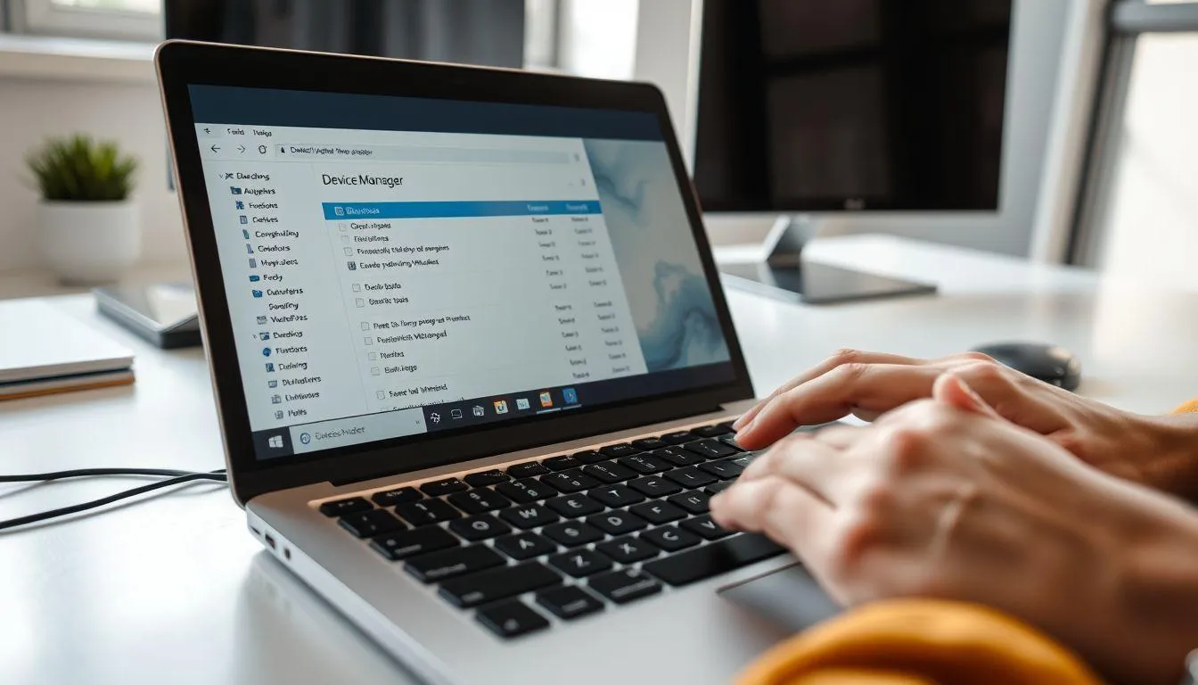 Cara Mengaktifkan Bluetooth Laptop melalui Device Manager (credit:Image by AI)